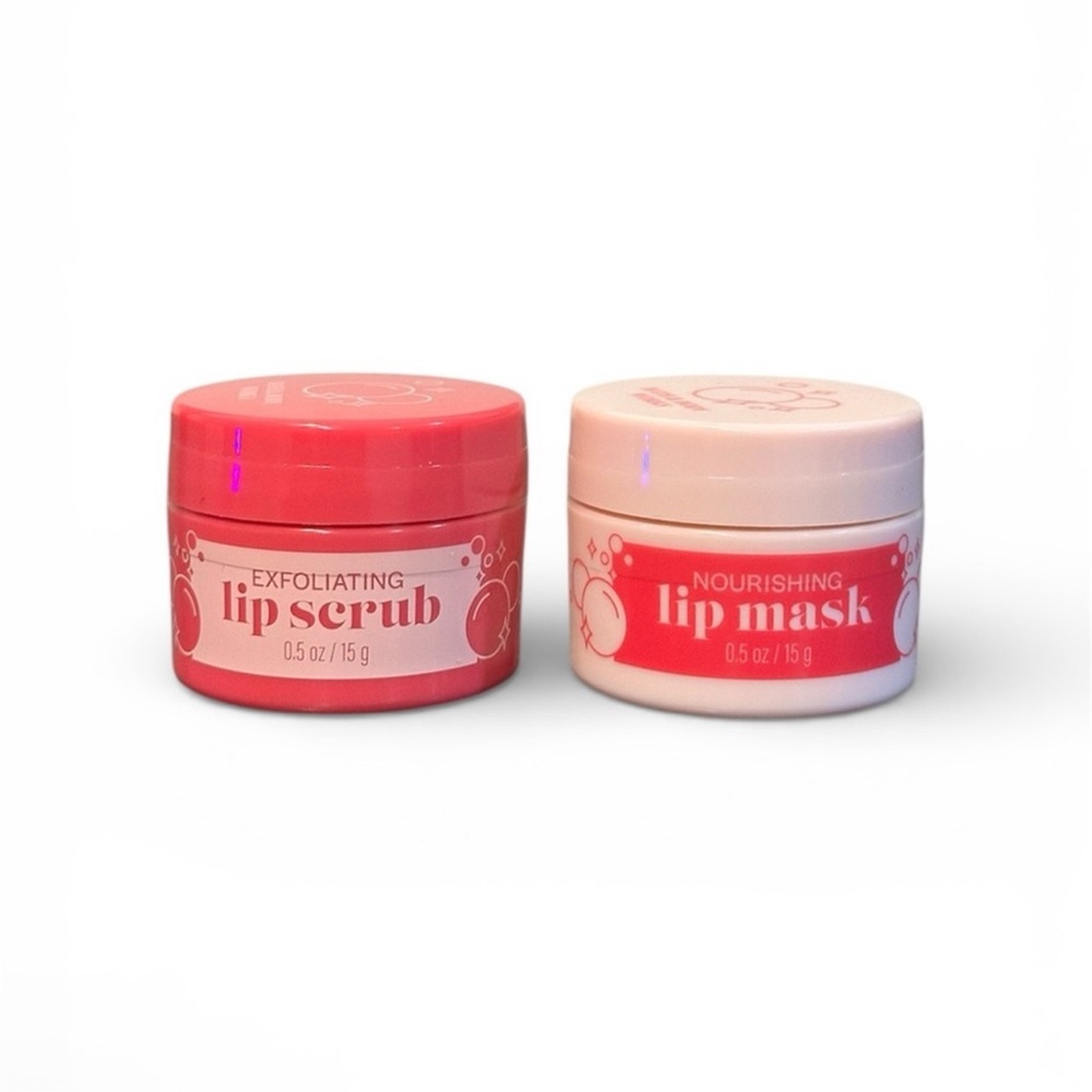 Bath & Body Works Champagne Toast Lip Scrub & Lip Mask Set – New